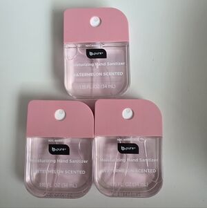 Pink Moisturizing Hand Sanitizer 3pk